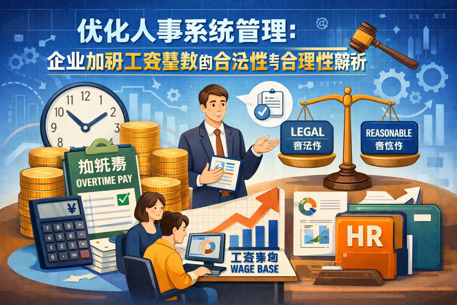 优化人事系统管理：企业加班工资基数的合法性与合理性解析