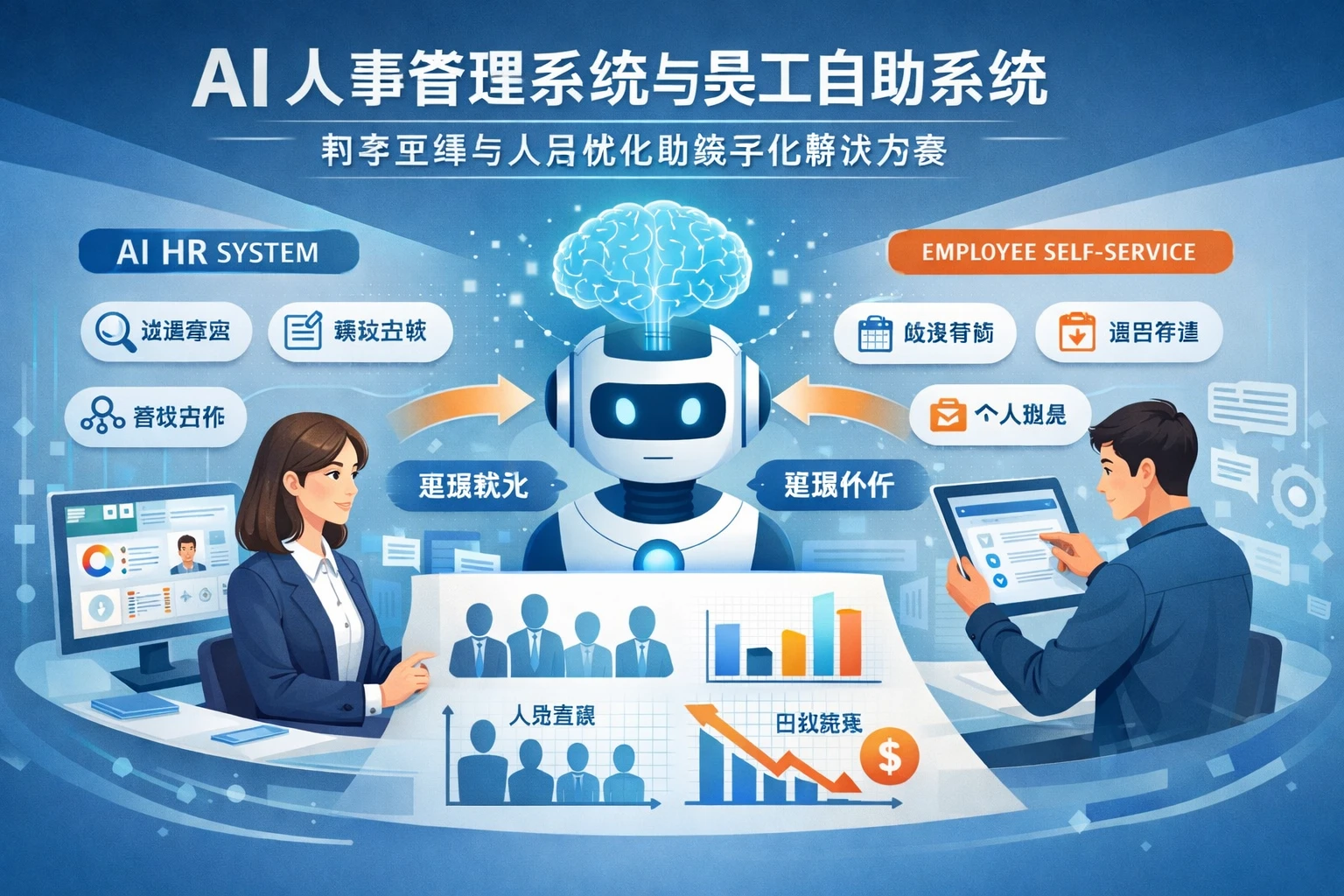 AI人事管理系统与员工自助系统：科学定编与人员优化的数字化解决方案