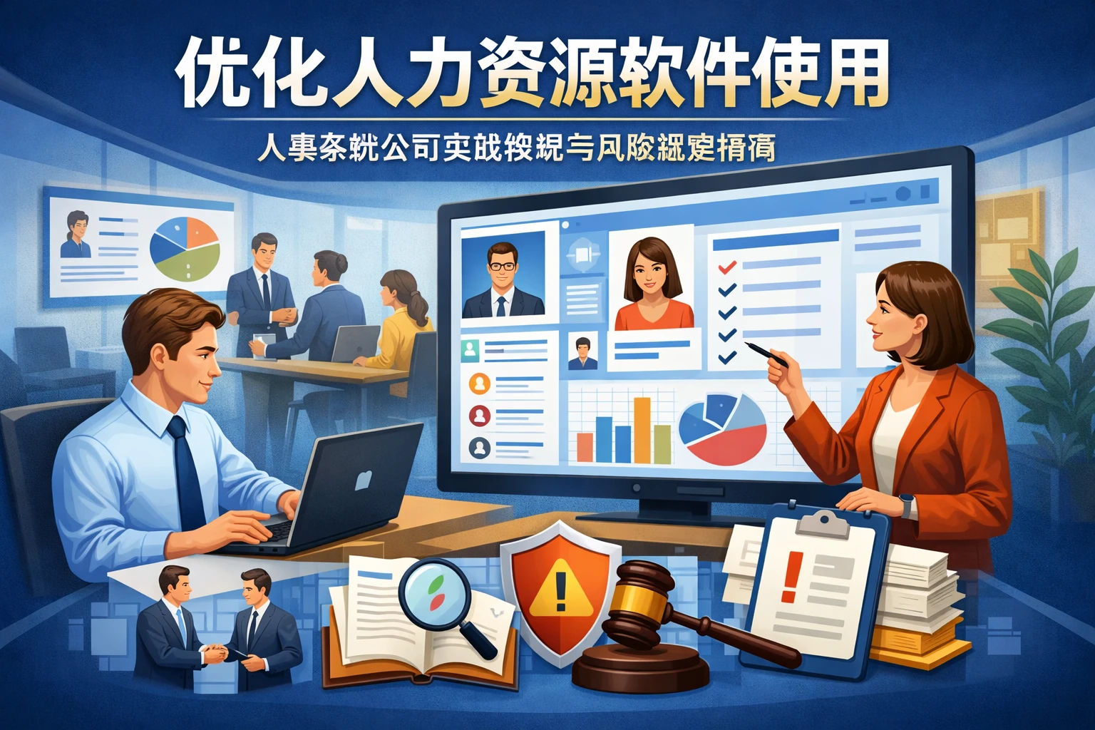 优化人力资源软件使用：人事系统公司实战教程与风险规避指南