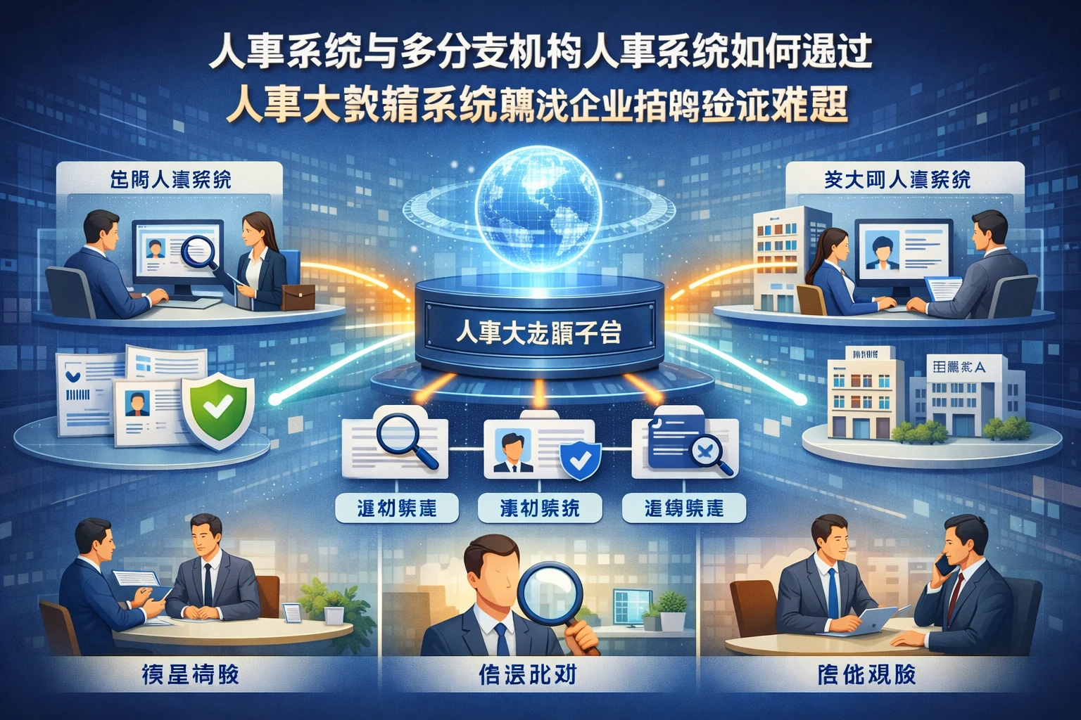 人事系统与多分支机构人事系统如何通过人事大数据系统解决企业招聘验证难题