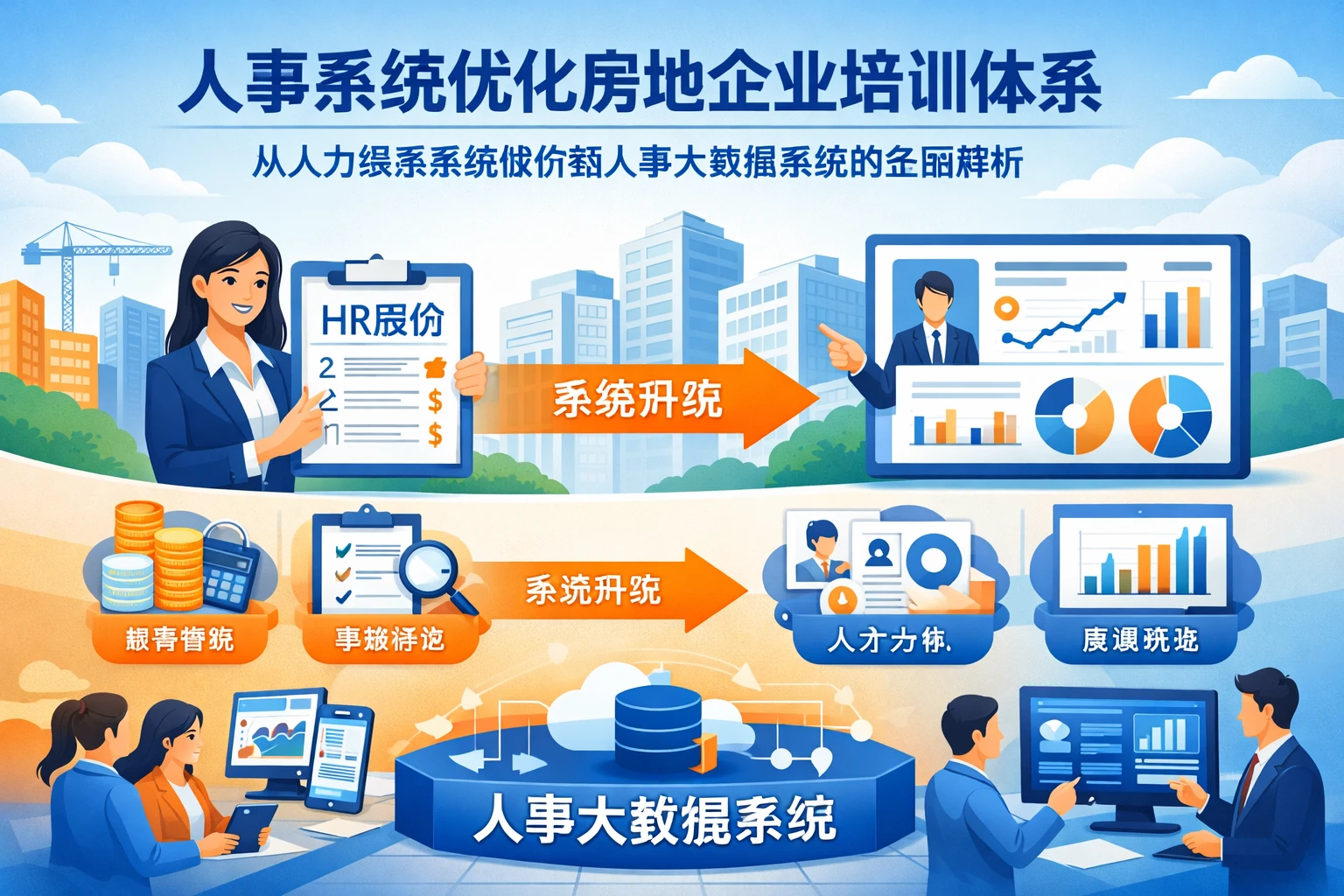 人事系统优化房地产企业培训体系：从人力资源系统报价到人事大数据系统的全面解析
