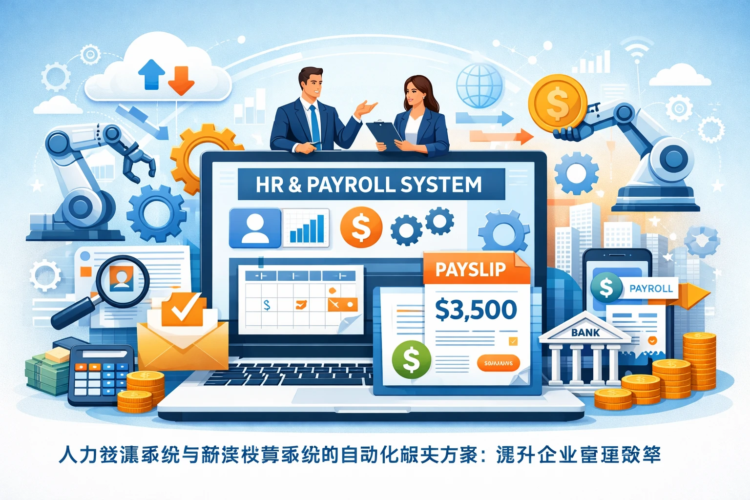 人力资源系统与薪资核算系统的自动化解决方案：提升企业管理效率