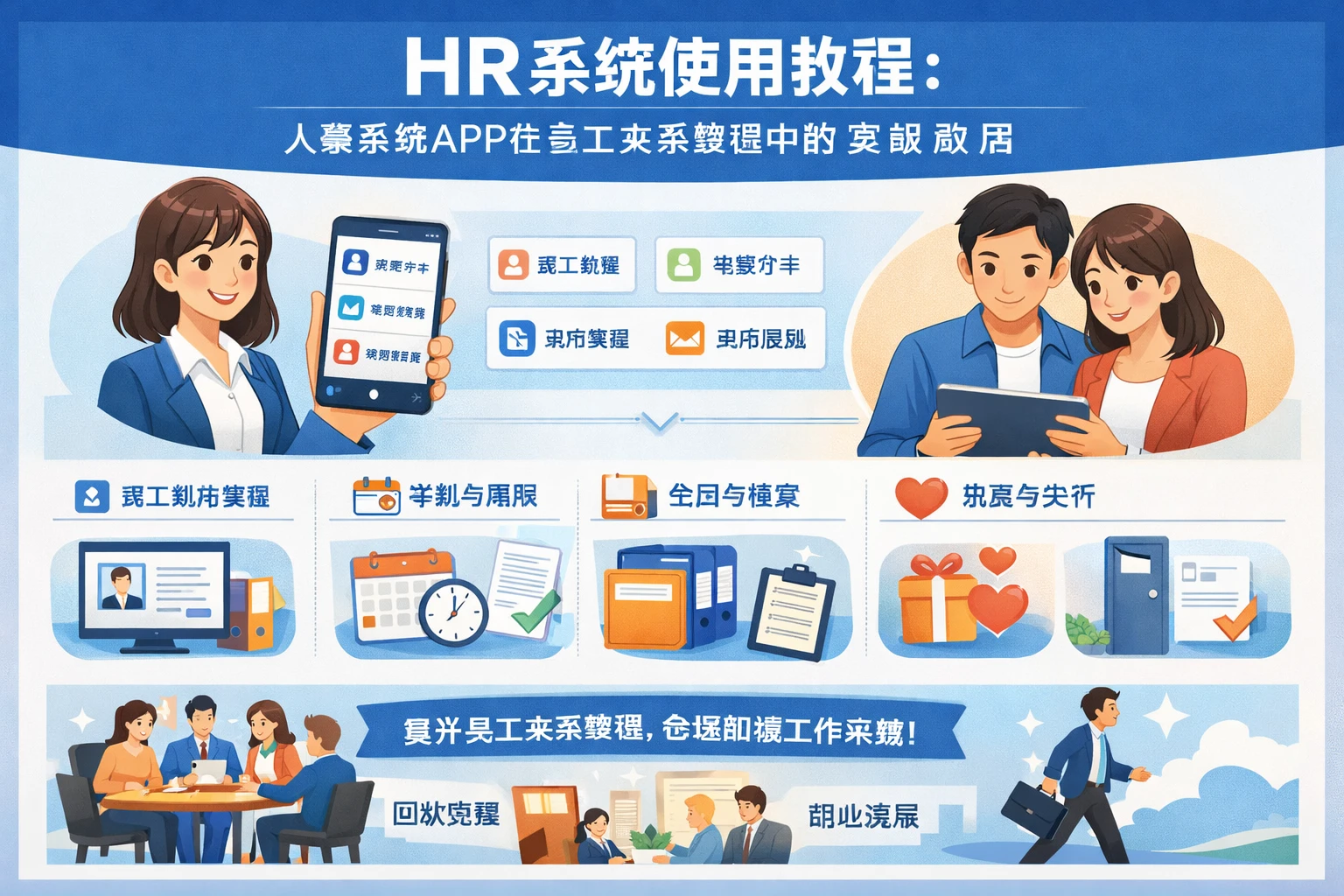 HR系统使用教程：人事系统APP在员工关系管理中的实践应用