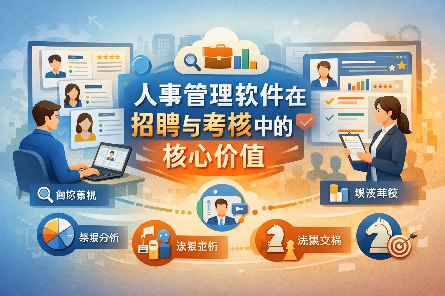 人事管理软件在招聘与考核中的核心价值