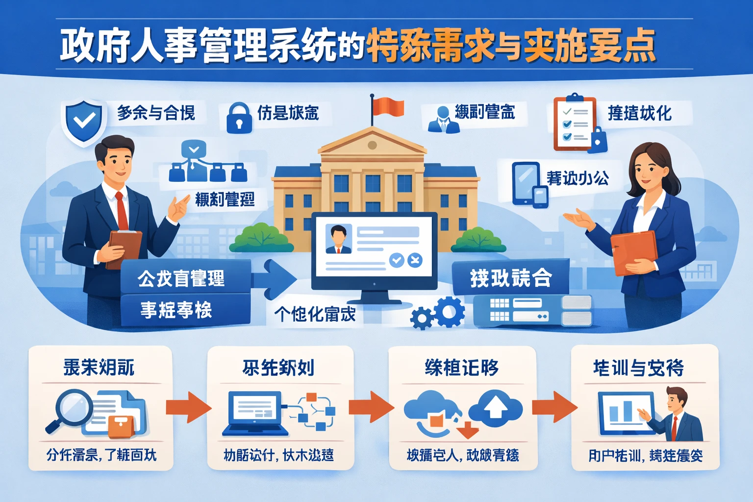 政府人事管理系统的特殊需求与实施要点