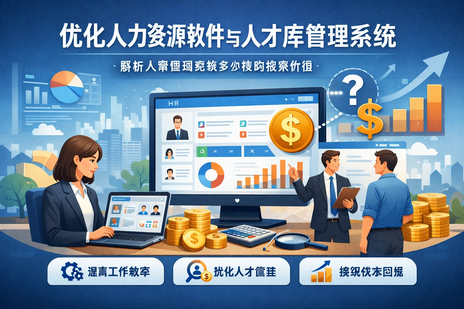 优化人力资源软件与人才库管理系统：解析人事管理系统多少钱的投资价值