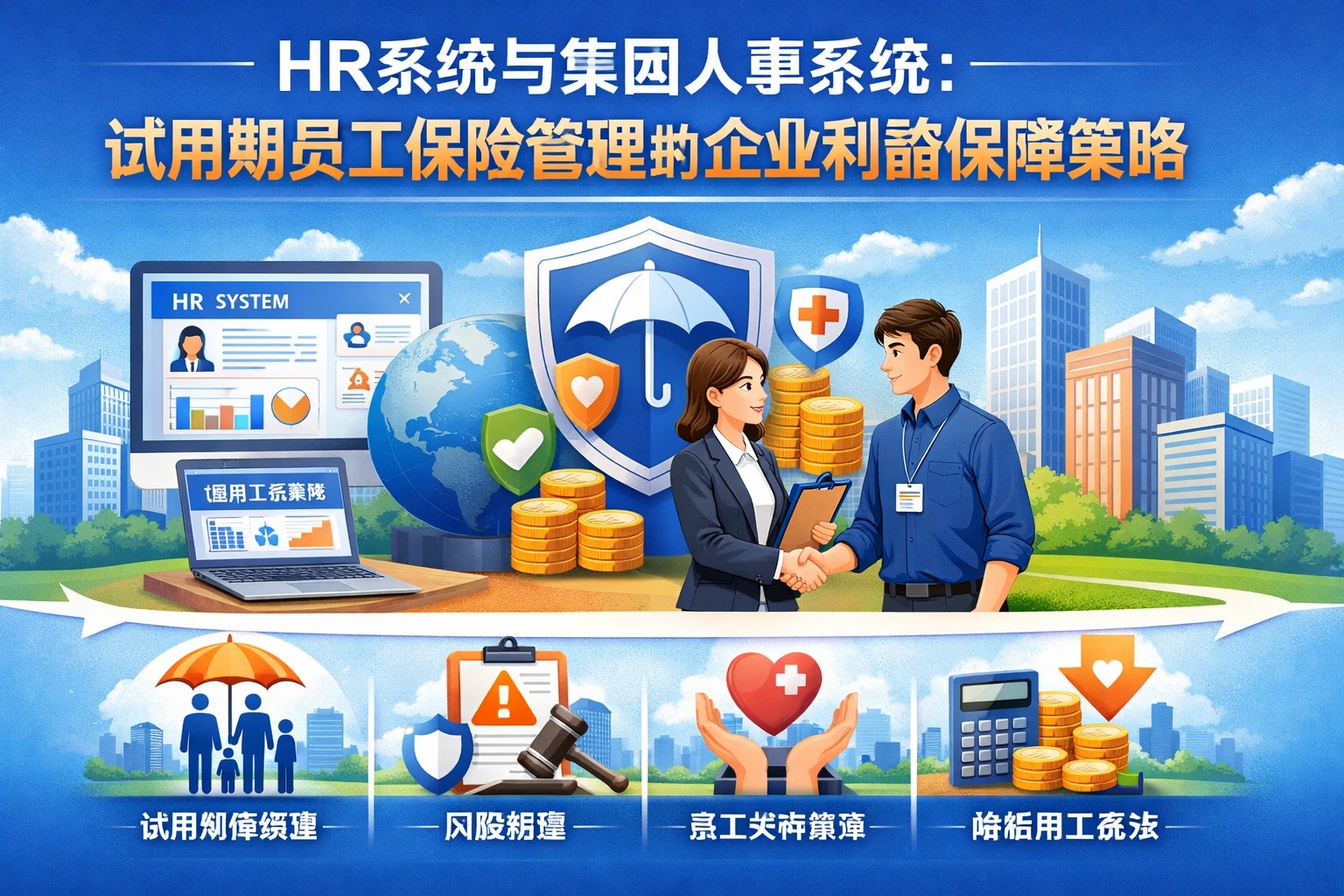 HR系统与集团人事系统：试用期员工保险管理的企业利益保障策略