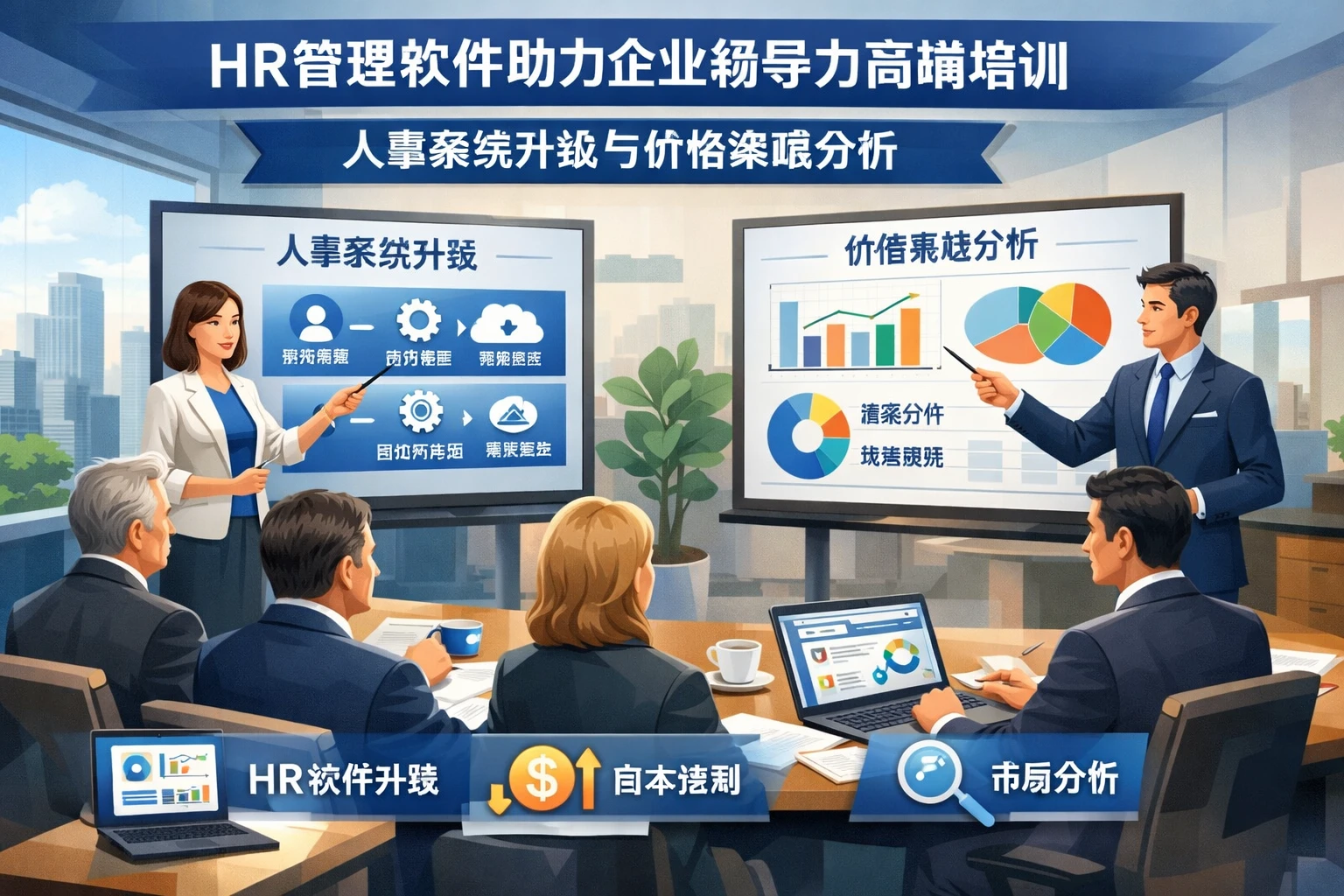 HR管理软件助力企业领导力高端培训：人事系统升级与价格策略分析