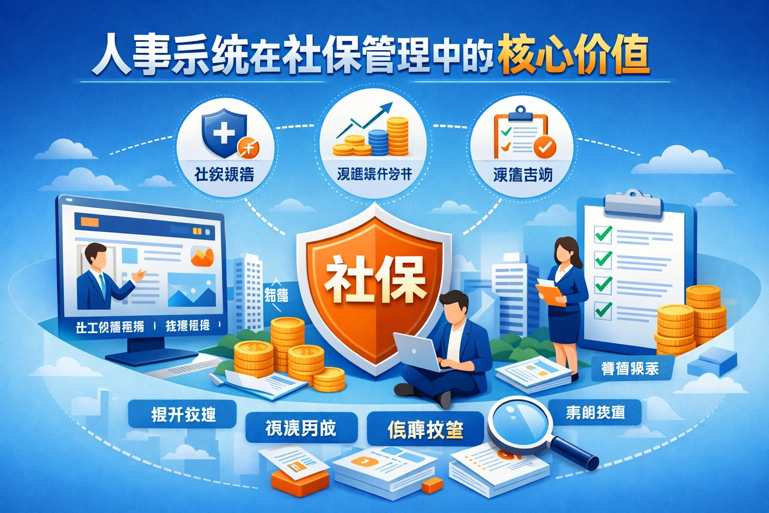 人事系统在社保管理中的核心价值