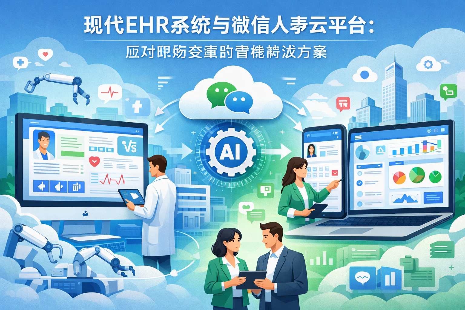 现代EHR系统与微信人事云平台：应对职场变革的智能解决方案