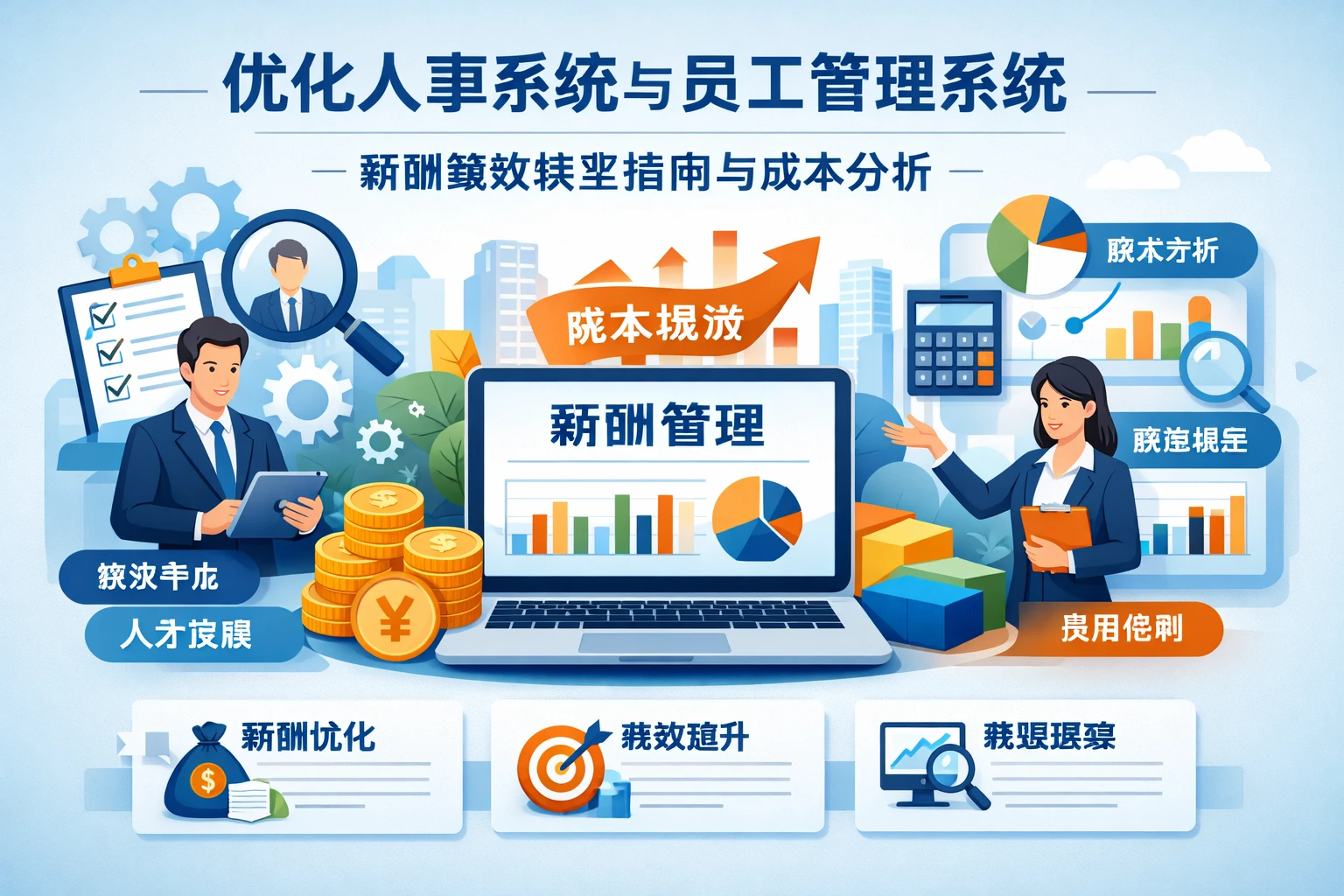 优化人事系统与员工管理系统：薪酬绩效转型指南与成本分析