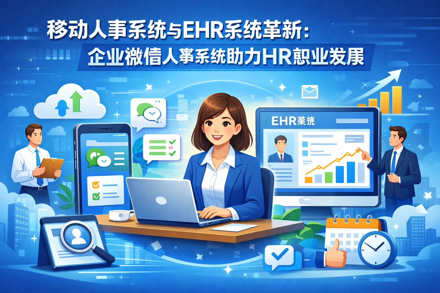 移动人事系统与EHR系统革新：企业微信人事系统助力HR职业发展