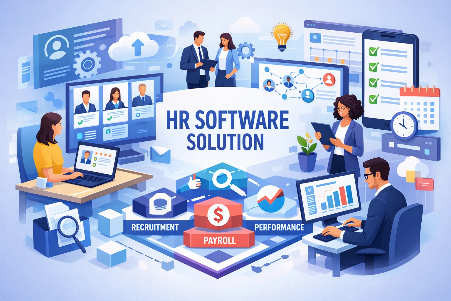 现代人力资源软件的解决方案