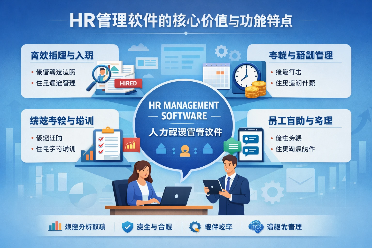 HR管理软件的核心价值与功能特点