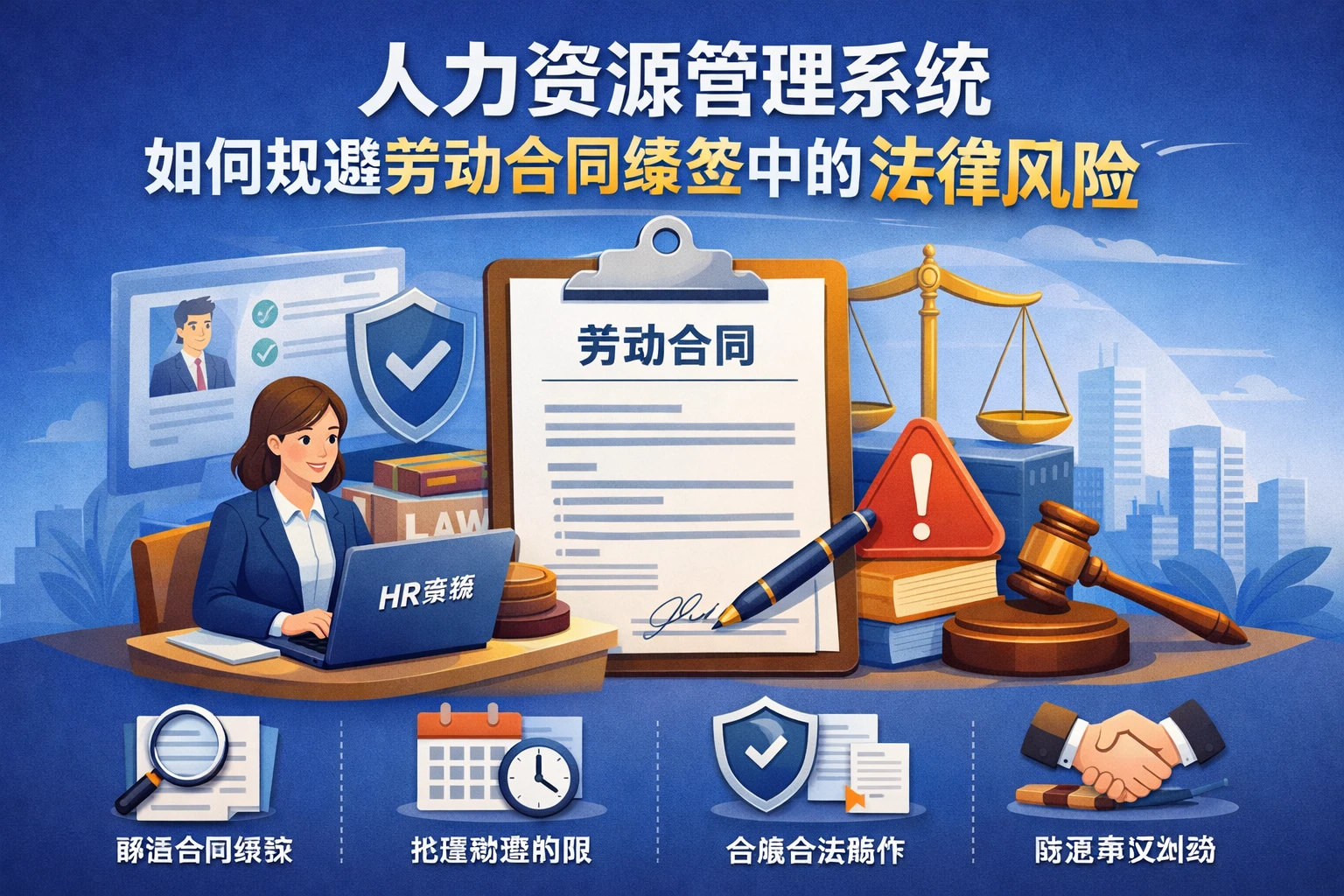 人力资源管理系统如何规避劳动合同续签中的法律风险