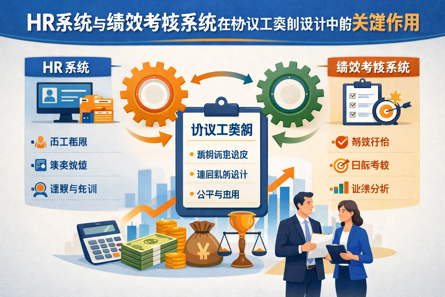 HR系统与绩效考核系统在协议工资制设计中的关键作用