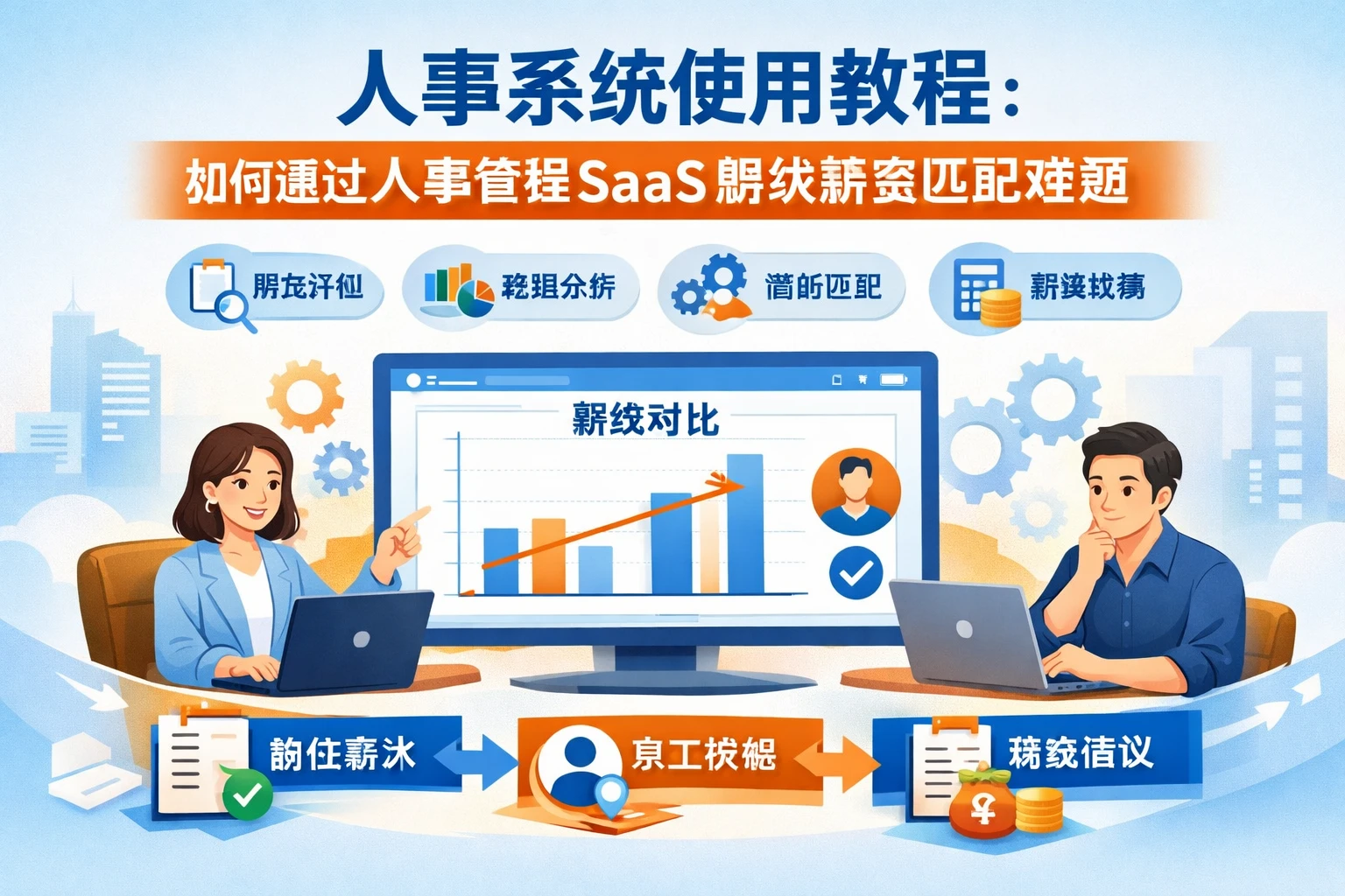 人事系统使用教程：如何通过人事管理SaaS解决薪资匹配难题