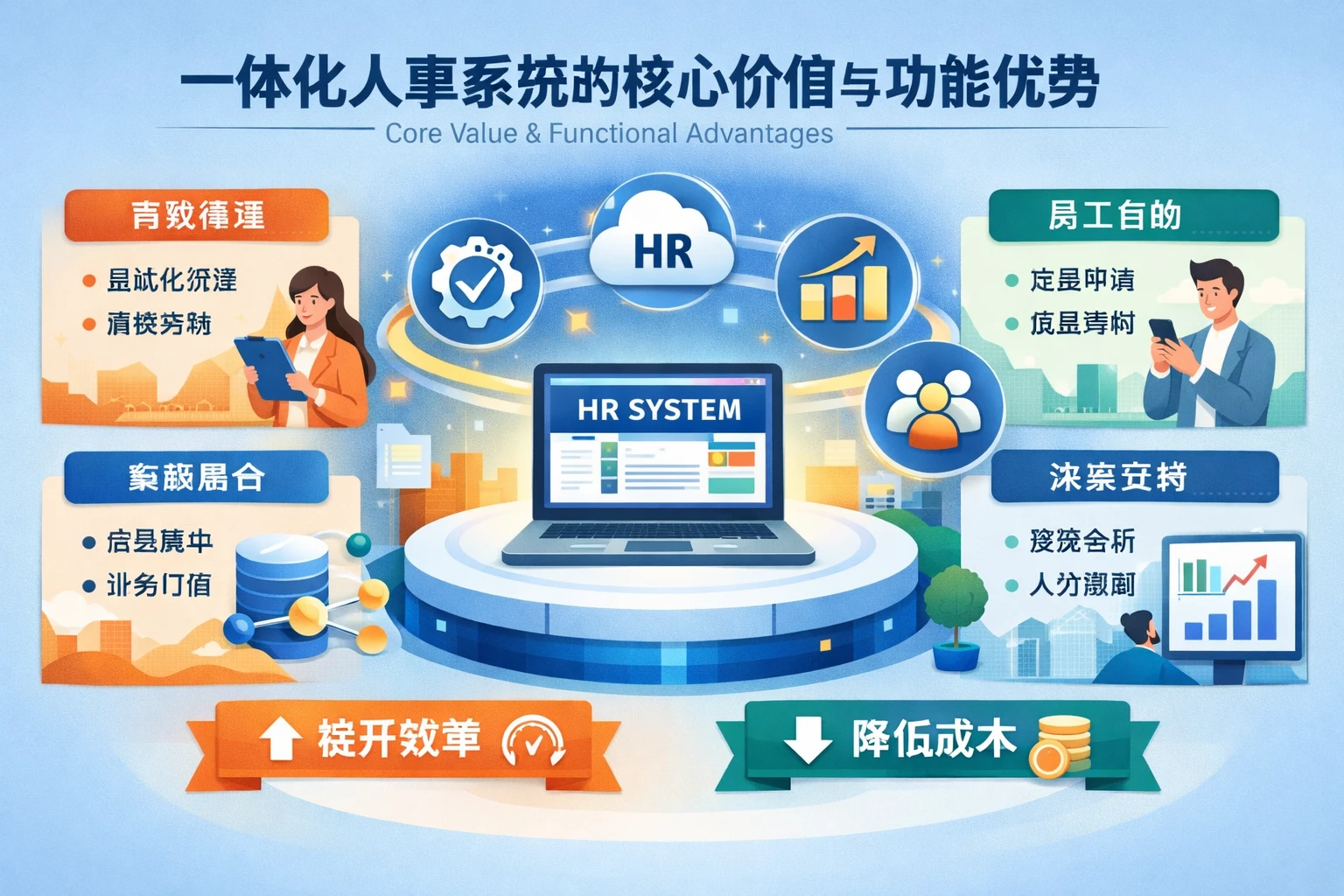 一体化人事系统的核心价值与功能优势