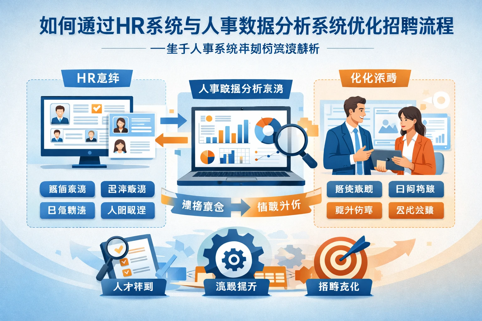如何通过HR系统与人事数据分析系统优化招聘流程——基于人事系统评测的深度解析