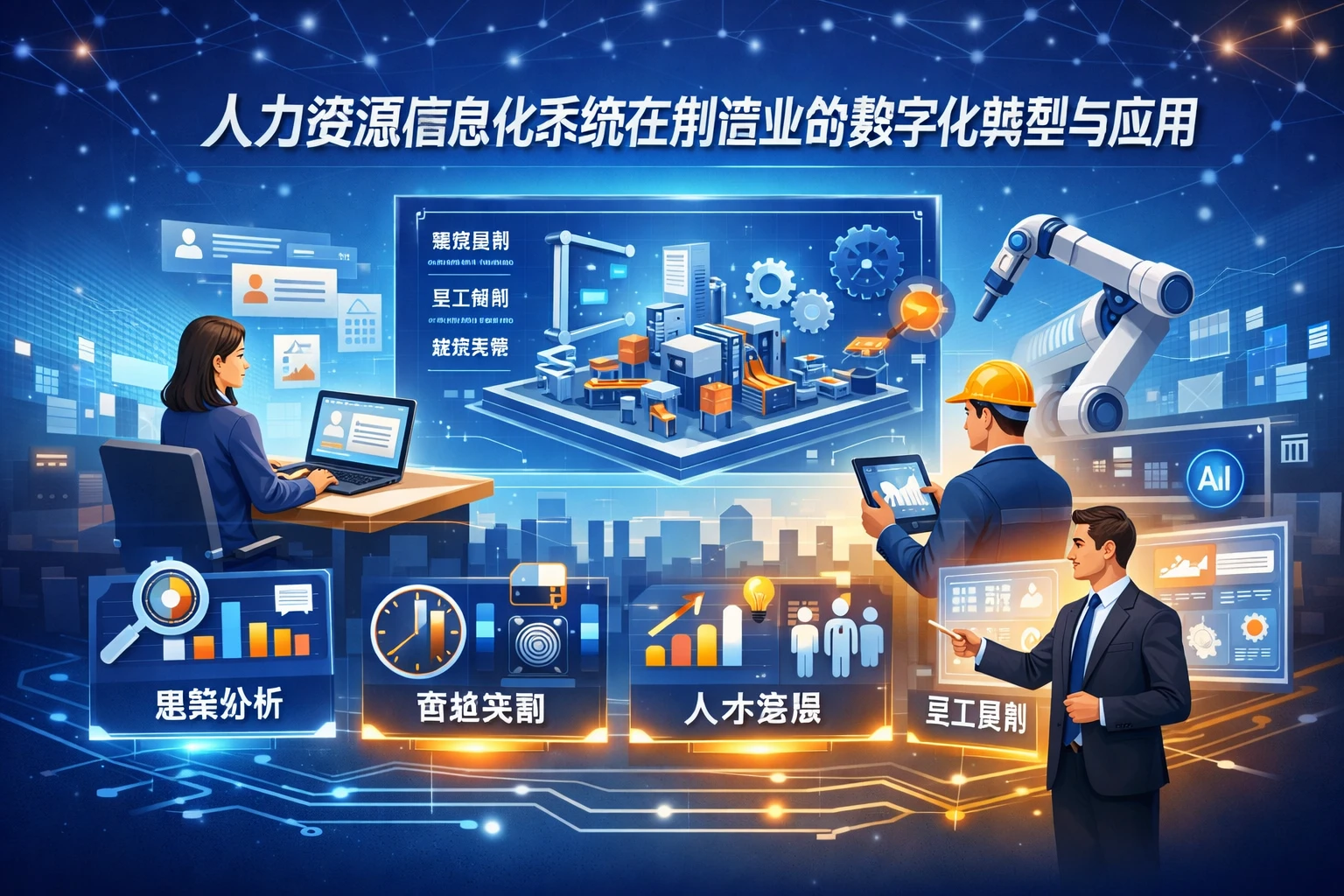 人力资源信息化系统在制造业的数字化转型与应用