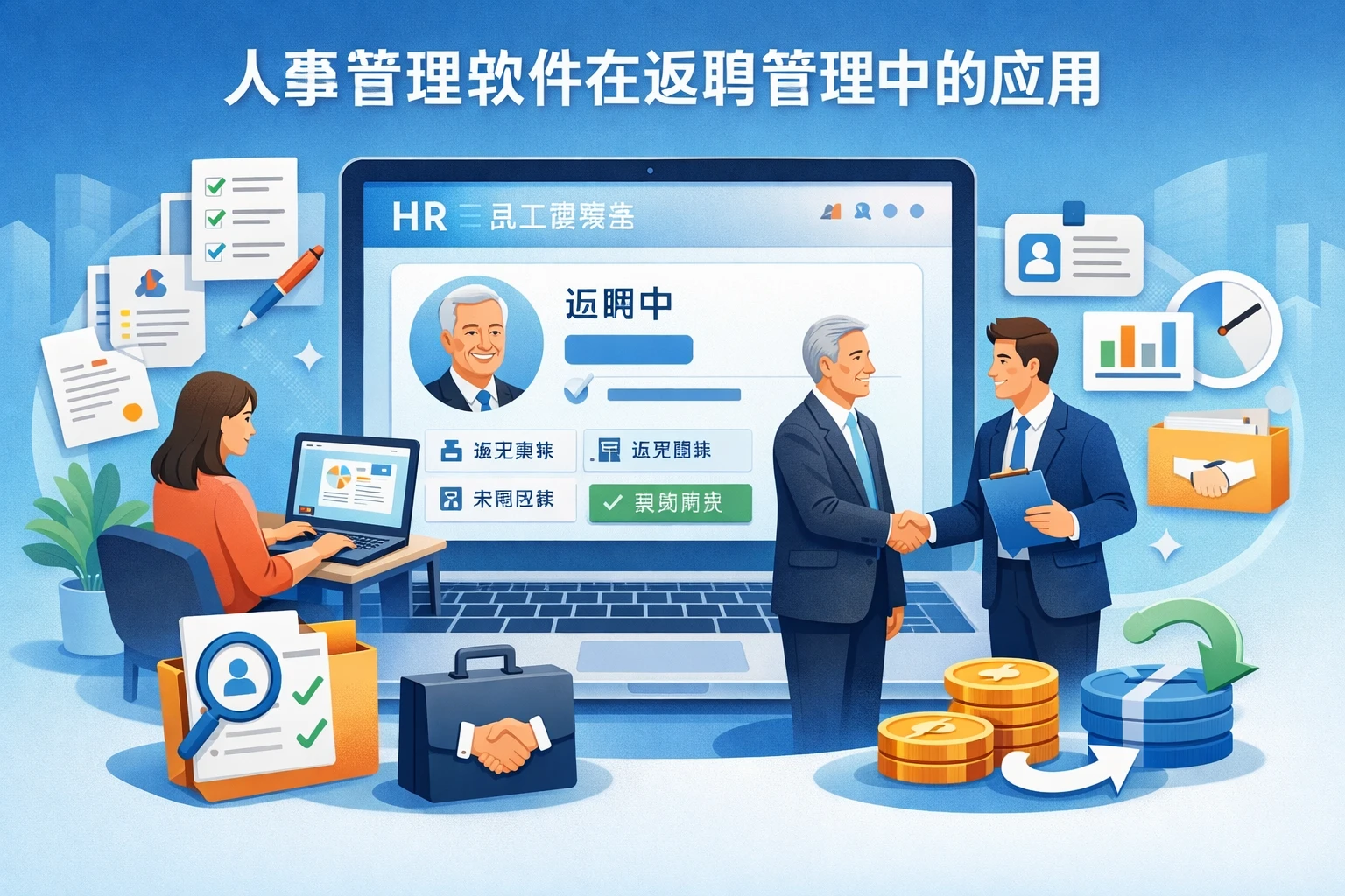 人事管理软件在返聘管理中的应用