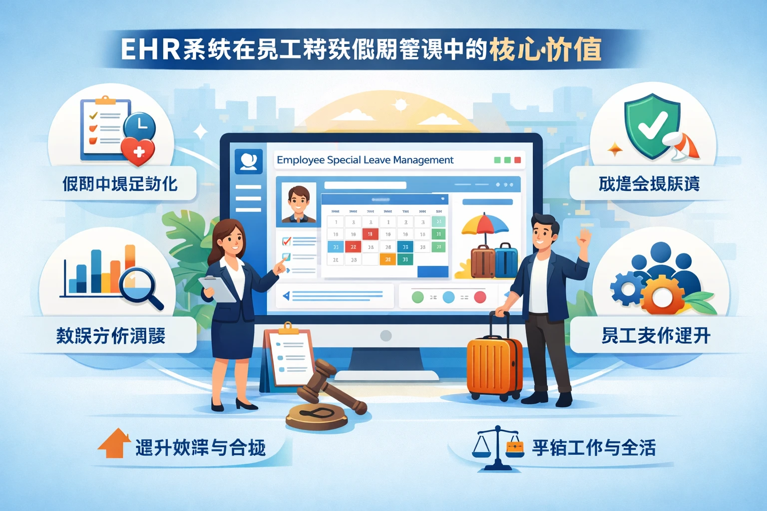 ehr系统在员工特殊假期管理中的核心价值