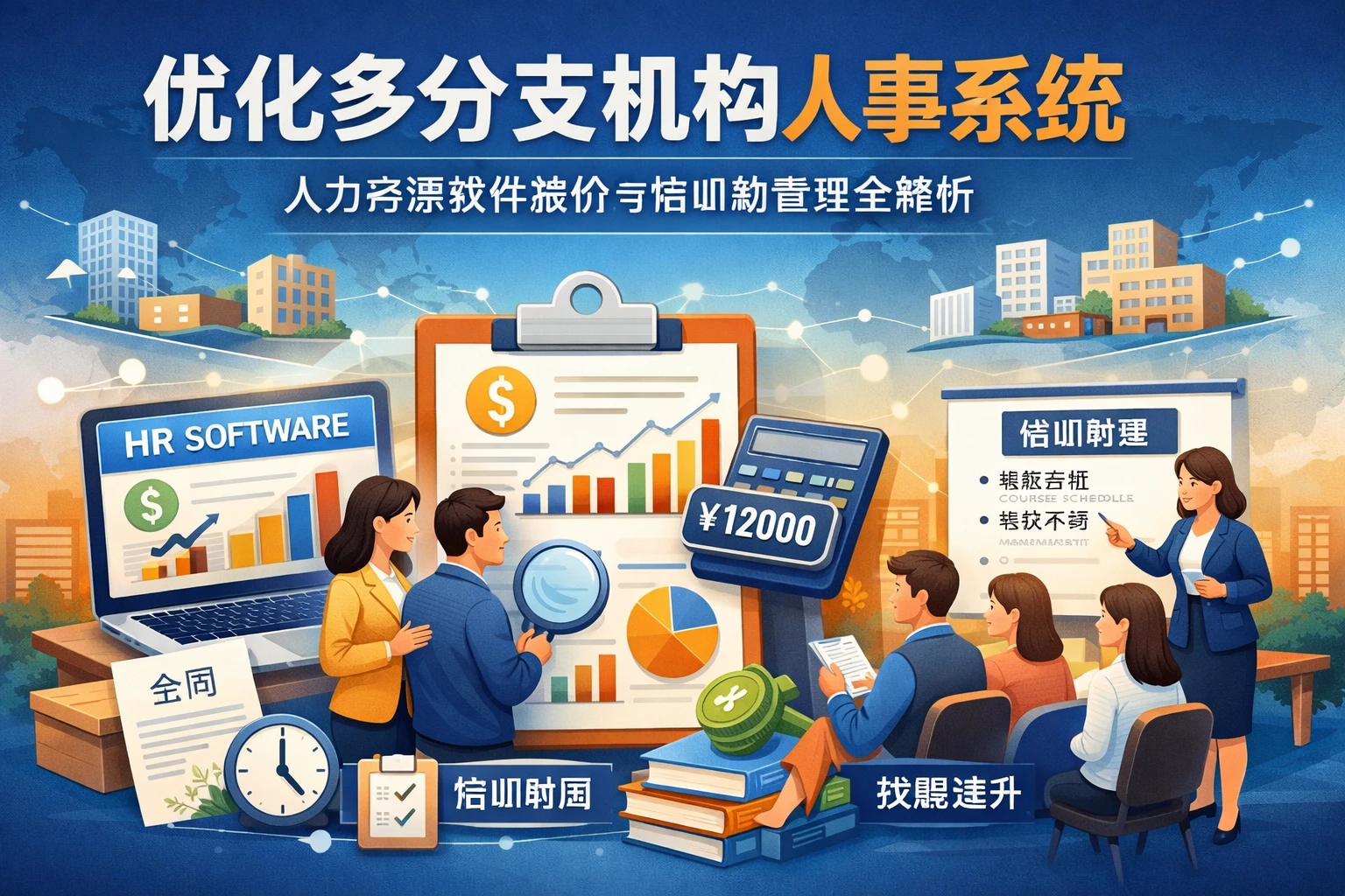 优化多分支机构人事系统：人力资源软件报价与培训期管理全解析