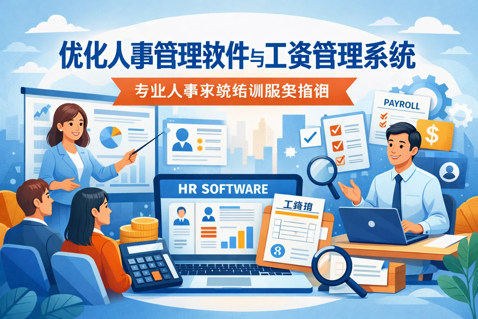 优化人事管理软件与工资管理系统：专业人事系统培训服务指南