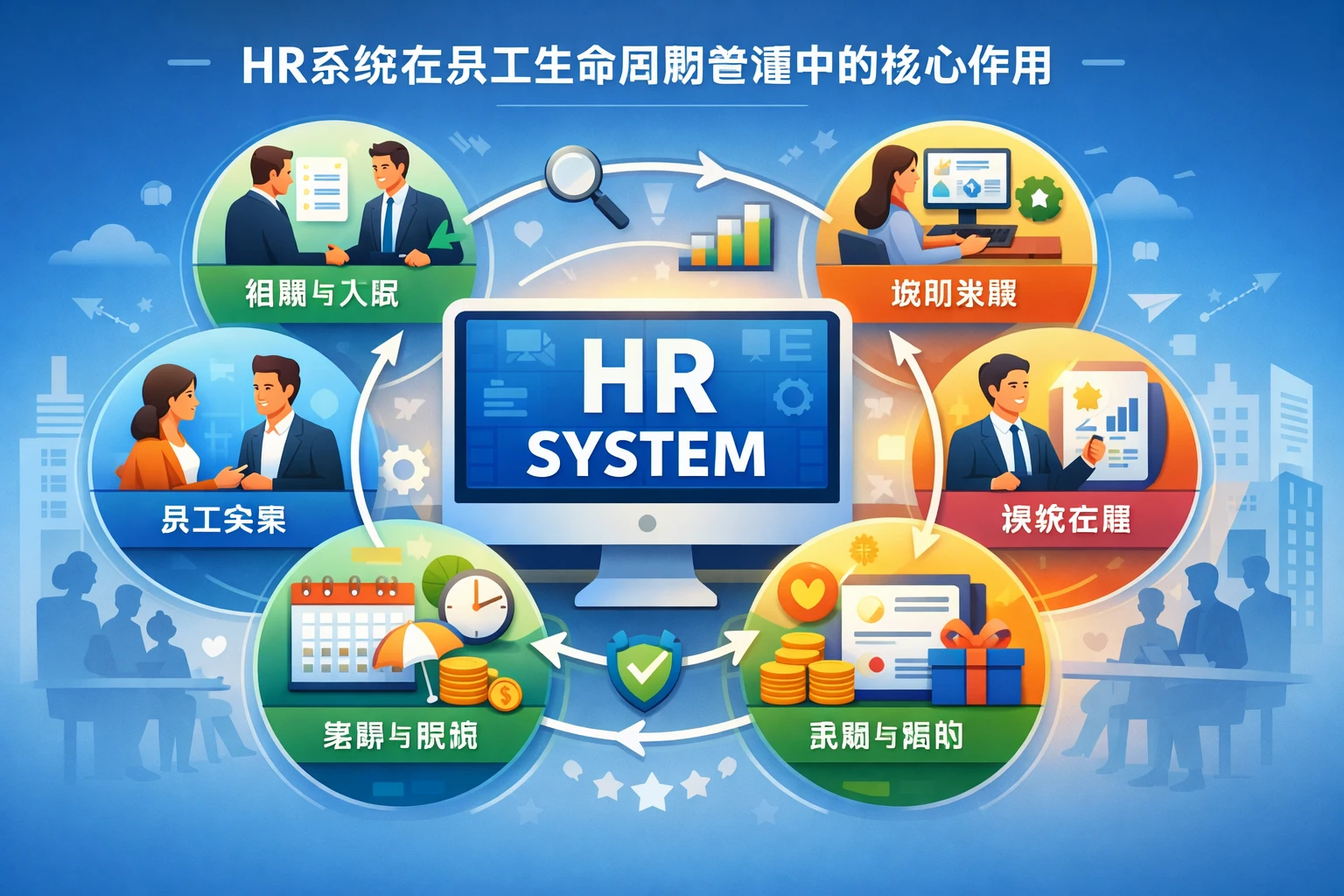 HR系统在员工生命周期管理中的核心作用