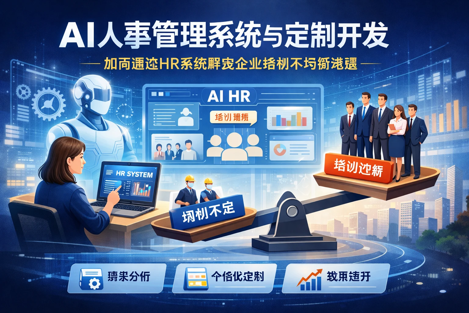 AI人事管理系统与定制开发：如何通过HR系统解决企业培训不均衡难题