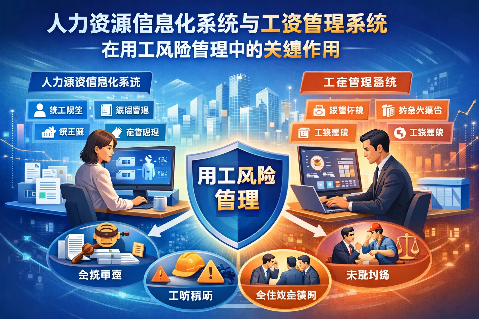 人力资源信息化系统与工资管理系统在用工风险管理中的关键作用