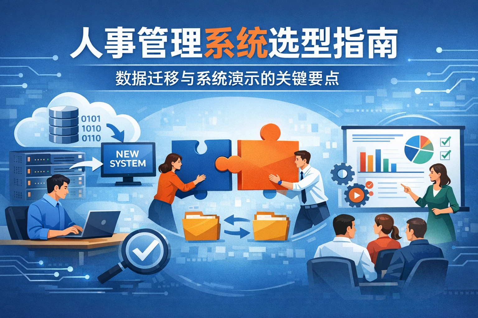 人事管理系统选型指南：数据迁移与系统演示的关键要点