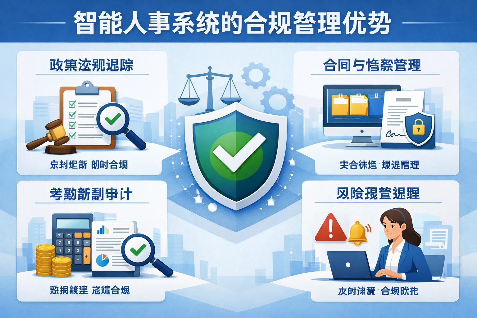 智能人事系统的合规管理优势