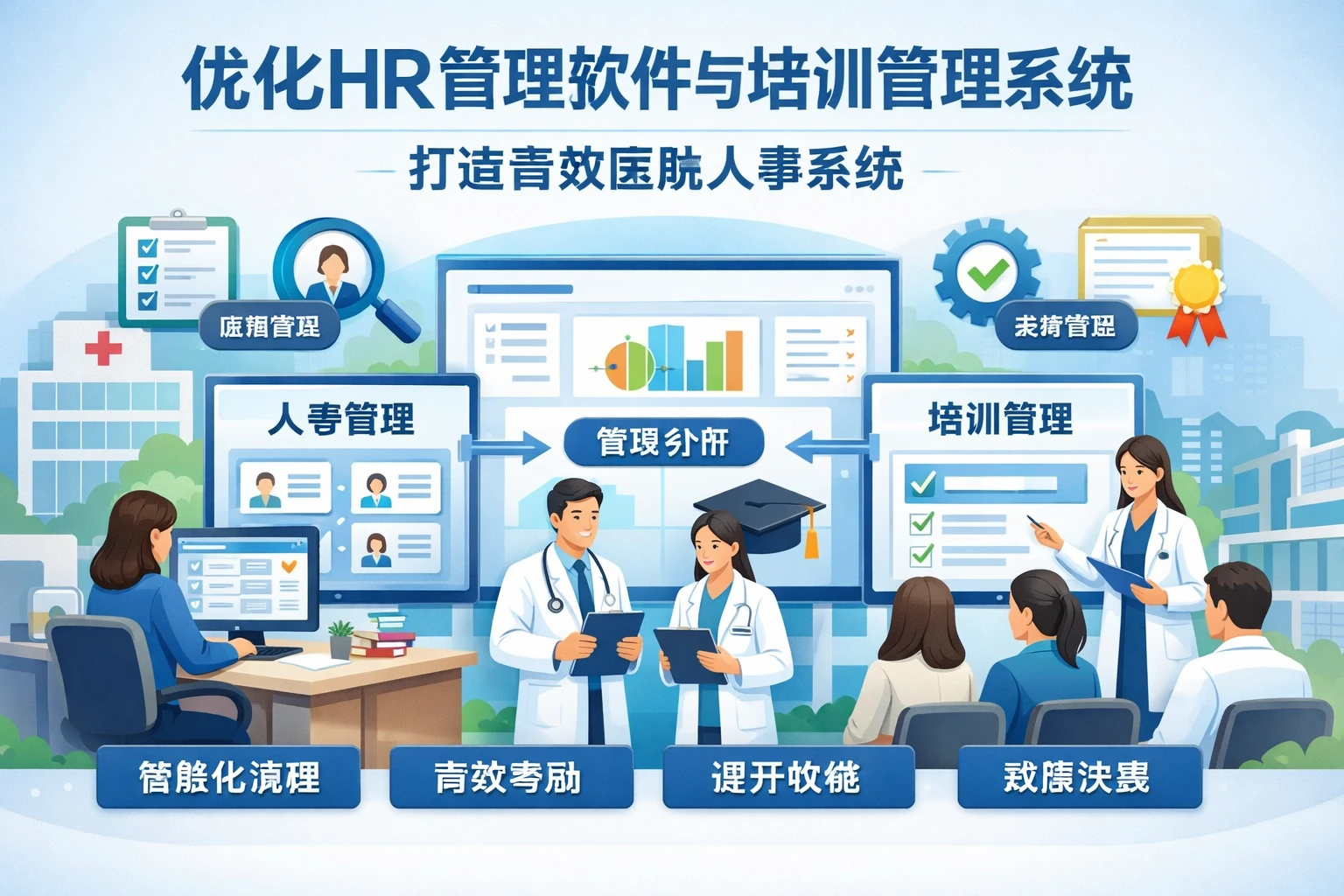 优化HR管理软件与培训管理系统,打造高效医院人事系统