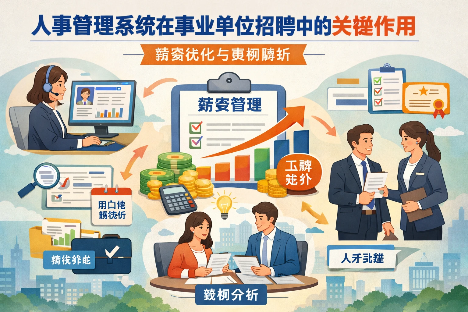 人事管理系统在事业单位招聘中的关键作用：薪资优化与案例解析