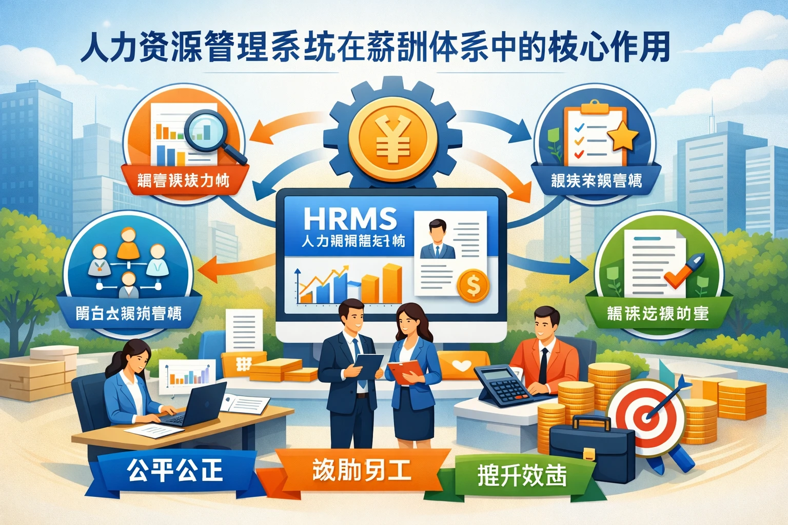 人力资源管理系统在薪酬体系中的核心作用