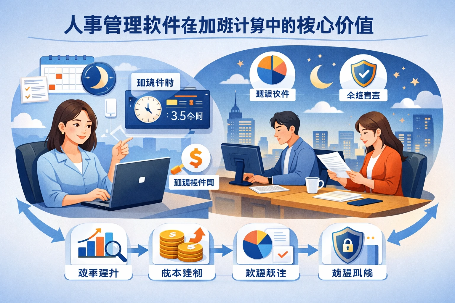 人事管理软件在加班计算中的核心价值