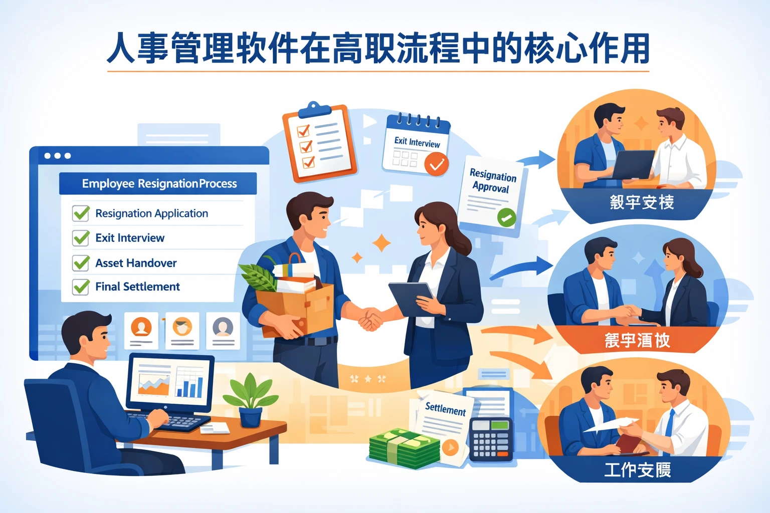 人事管理软件在离职流程中的核心作用