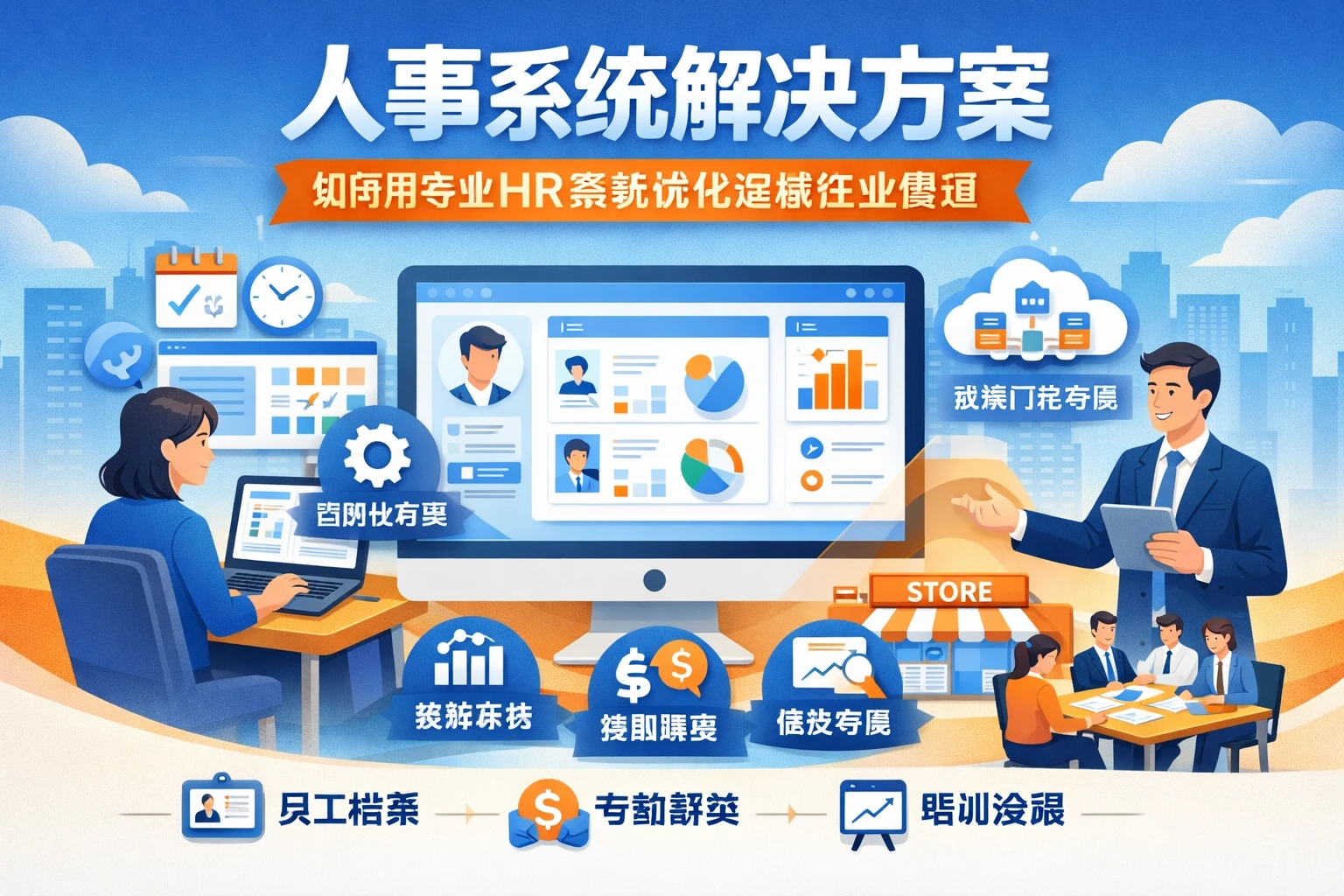 人事系统解决方案：如何用专业HR系统优化连锁企业管理