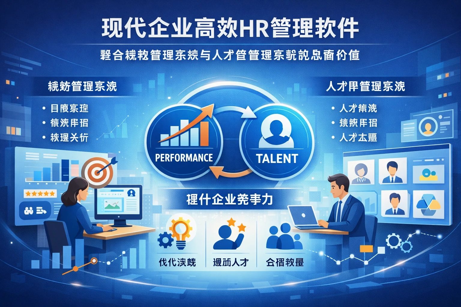 现代企业高效HR管理软件：整合绩效管理系统与人才库管理系统的战略价值