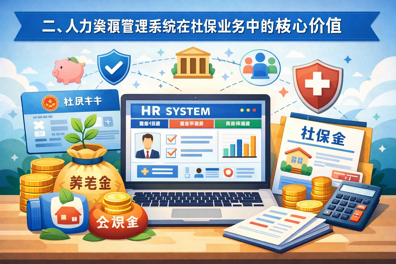 二、人力资源管理系统在社保业务中的核心价值