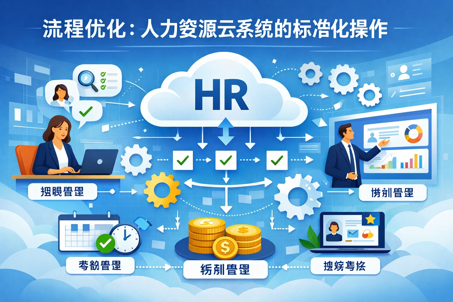 流程优化：人力资源云系统的标准化操作