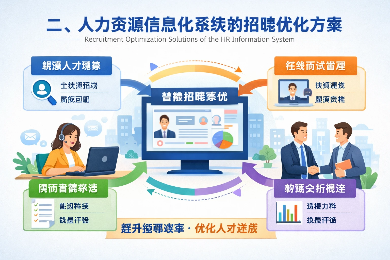二、人力资源信息化系统的招聘优化方案