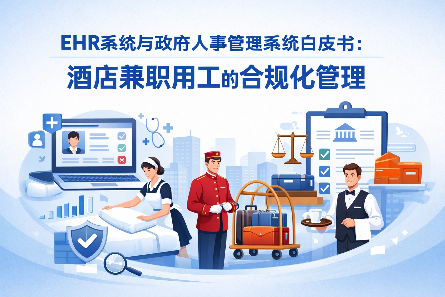 EHR系统与政府人事管理系统白皮书：酒店兼职用工的合规化管理