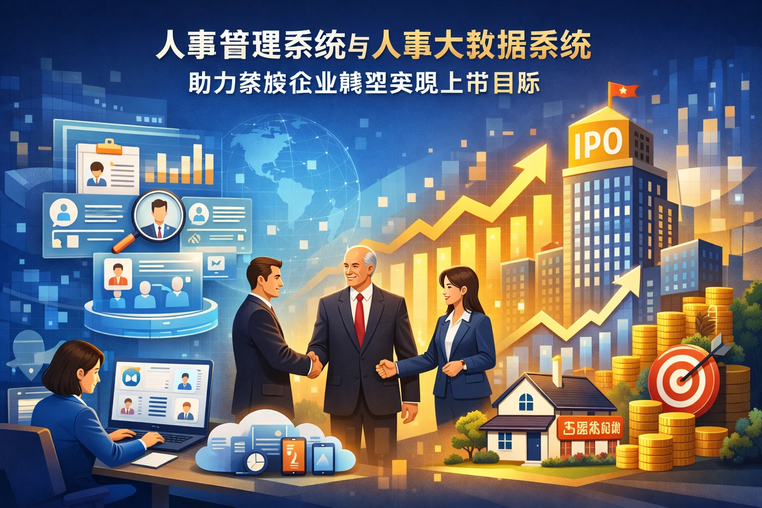 人事管理系统与人事大数据系统如何助力家族企业转型并实现上市目标