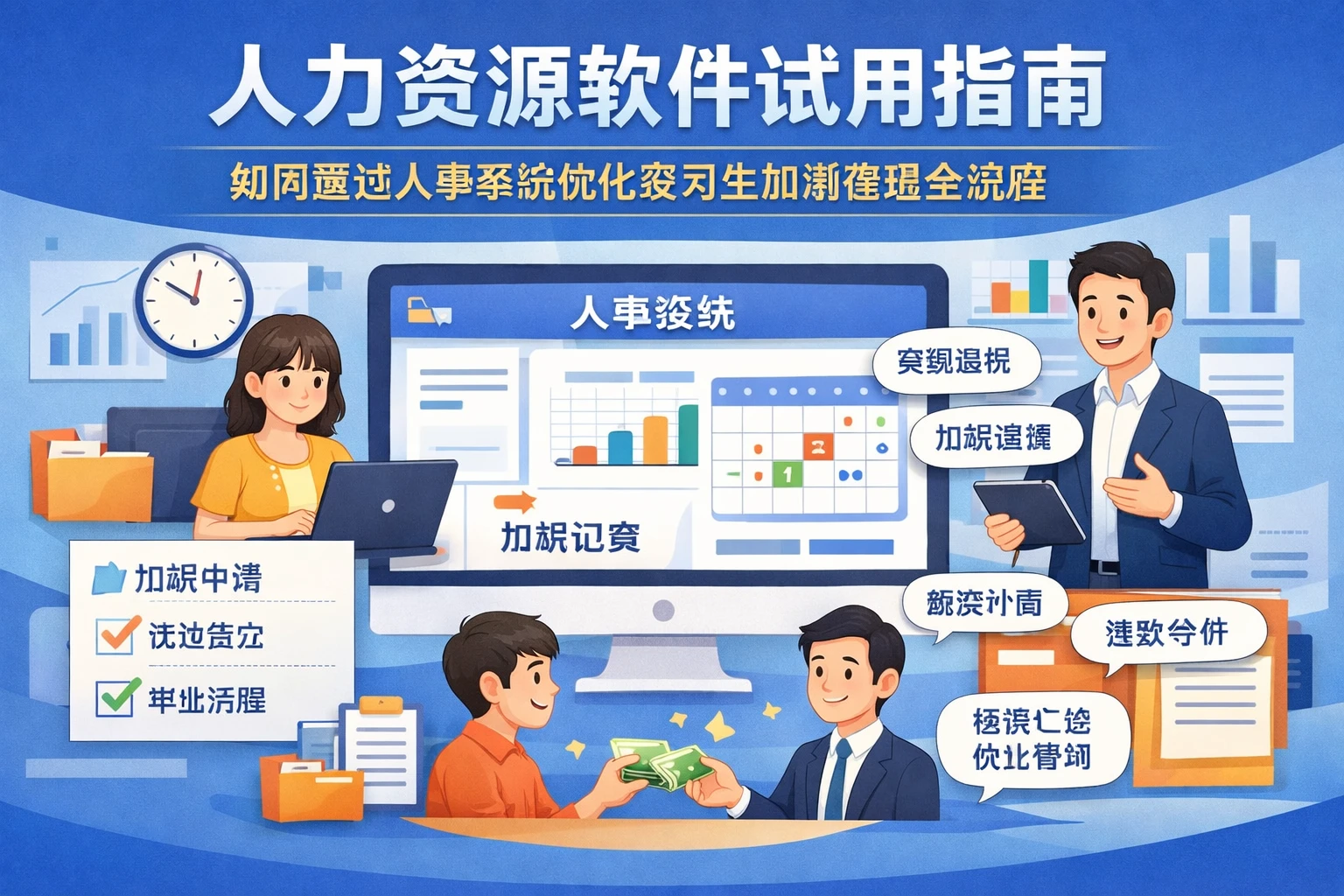 人力资源软件试用指南：如何通过人事系统优化实习生加班管理全流程