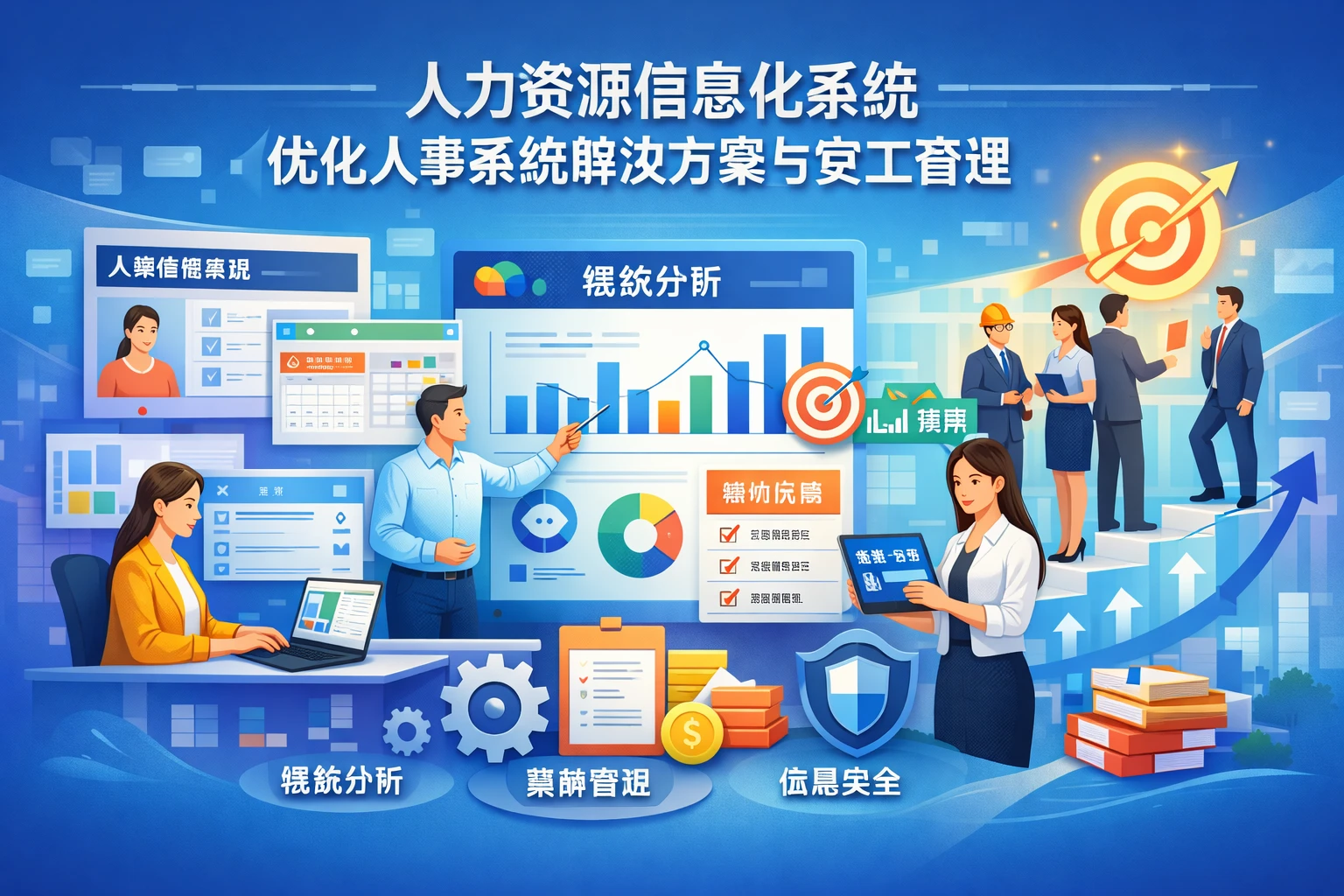 人力资源信息化系统如何优化人事系统解决方案与员工管理系统