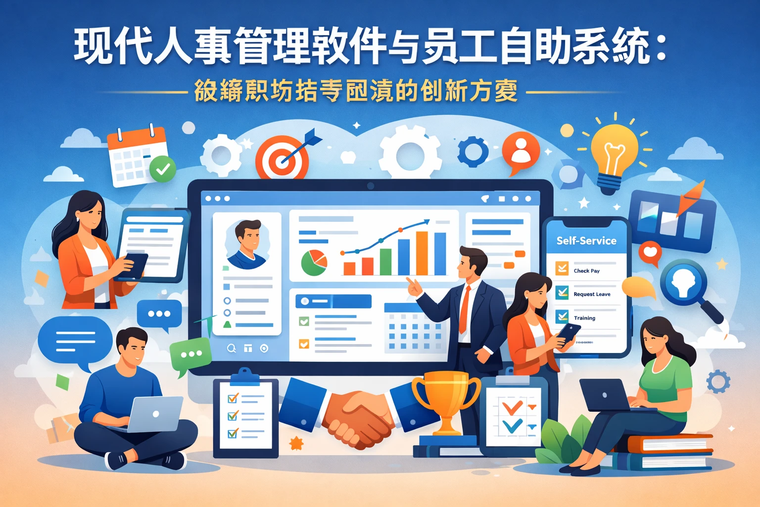 现代人事管理软件与员工自助系统：破解职场指导困境的创新方案