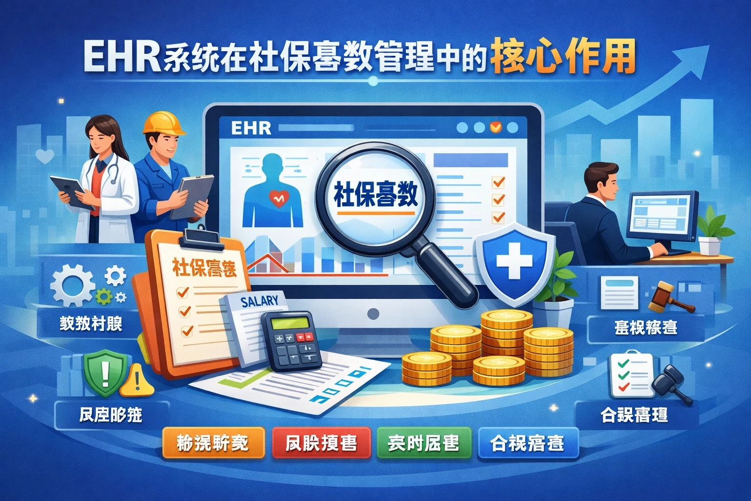 EHR系统在社保基数管理中的核心作用