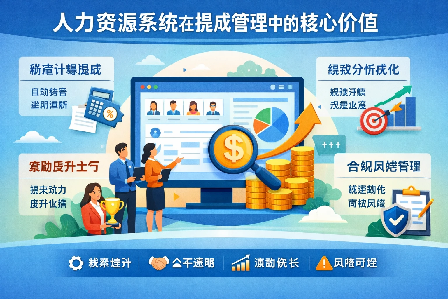 人力资源系统在提成管理中的核心价值